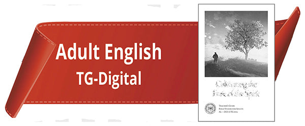 Adult Teacher's Guide - English (Digital). - Standing Order