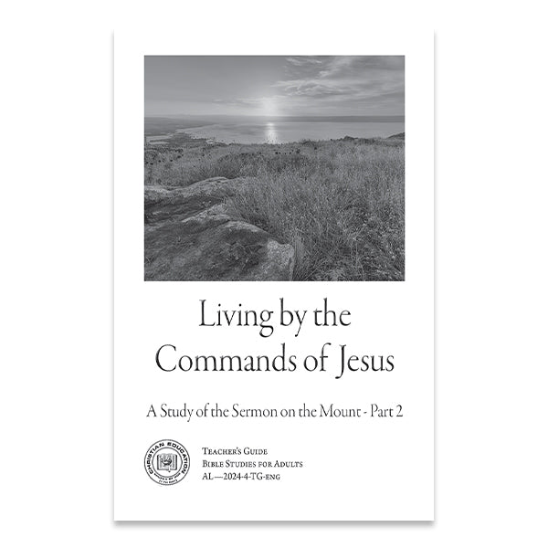 Bible Studies for Adults – 2024 Q4