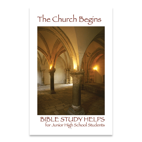 Junior High Bible Study - JH-507 - The Church Begins