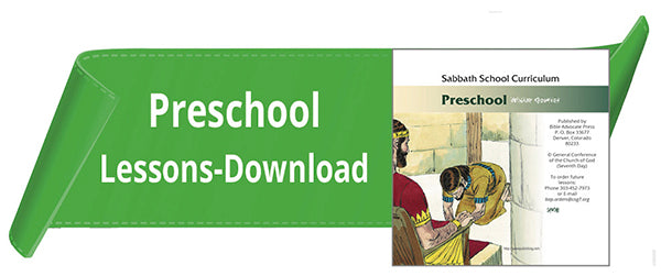 Preschool Lessons Set - English (Digital Download). - Standing Order