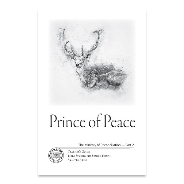 Senior Youth Bible Study - SY-714 - Prince of Peace / Príncipe de Paz