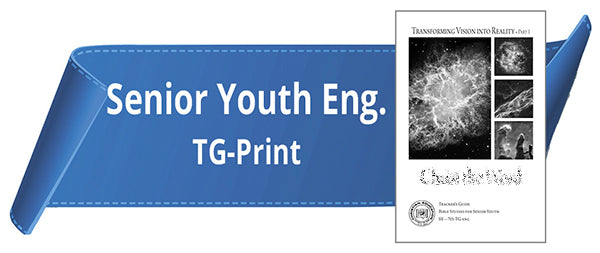 Senior Youth Teacher's Guide - English (Print). - Standing Order