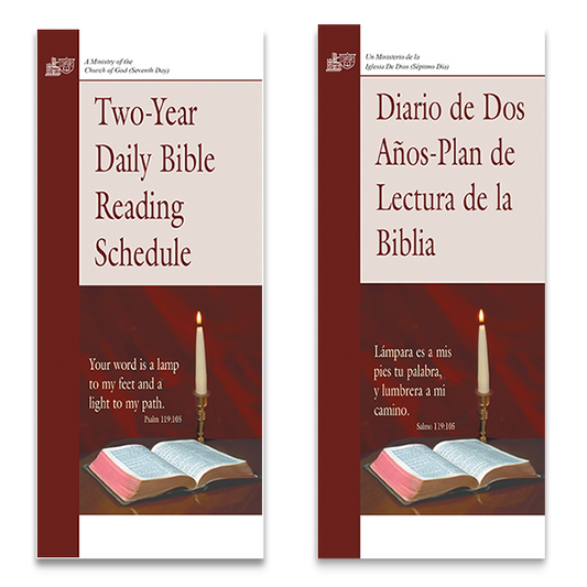 2-Year Bible Reading Plan / Diario de Dos Anos-Plan de Lectura de la Biblia