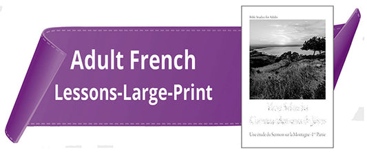 Adult Quarterly - French (Large Print).- Standing Order