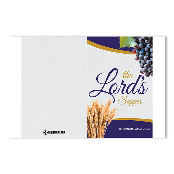 Lord's Supper Program