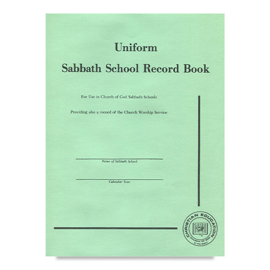 Uniform Sabbath School Record Book