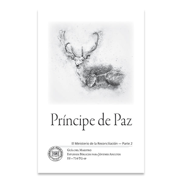 Senior Youth Bible Study - SY-714 -  Prince of Peace / Príncipe de Paz